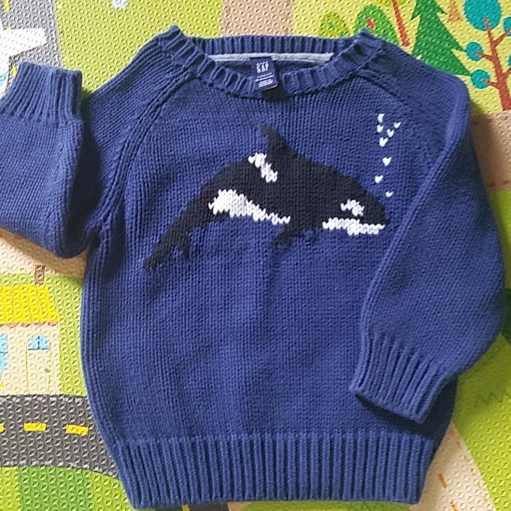 Baby Gap Orca Knit Sweater